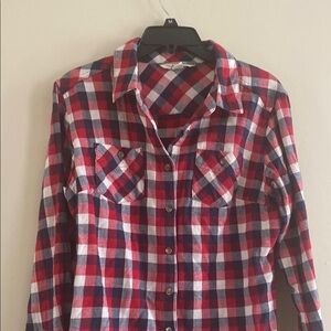 Ultimate Terrain Red and Blue Plaid Shirt